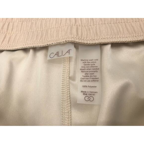 CALIA Women's Barely Khaki Ath-Leather High Rise Jogger Pants Plus Size XXL - Picture 5 of 10